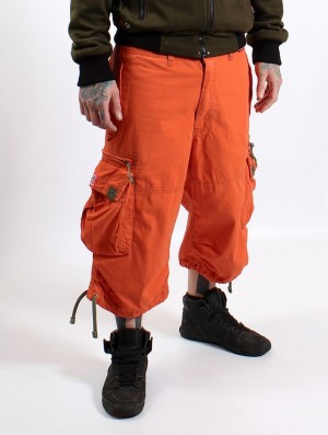 Toonzshop 3/4 Molecule Cargo Pants 45056 Nadrág Férfi Narancssárga | HOBLAWM-85