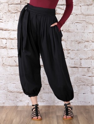 Toonzshop Nayma Harem Pants Nadrág Női Fekete | JHDLVXU-84