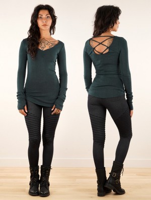 Toonzshop Nikkäa Pullover Pulóver Női Darkteal | PXGDKSM-49