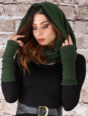 Toonzshop Oöna Snood Scarf Sál Női Zöld | UCAWERI-53