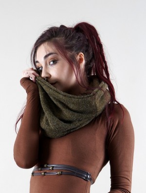 Toonzshop Oöna Snood Scarf Sál Női Zöld | YDCZQLU-58