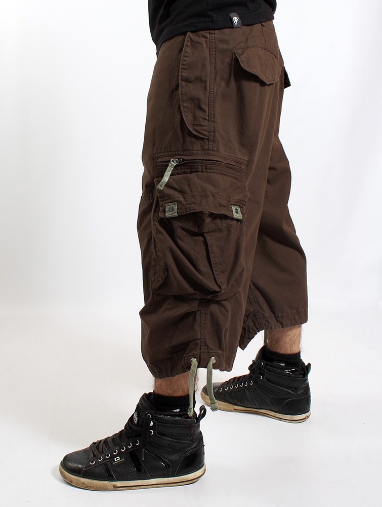 Toonzshop 3/4 Molecule Cargo Pants 45056 Nadrág Férfi Barna | PULNDAE-56