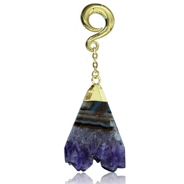 Toonzshop Amethyst Rainbow Ear Hanger Jewels Női | BMSPFWZ-71