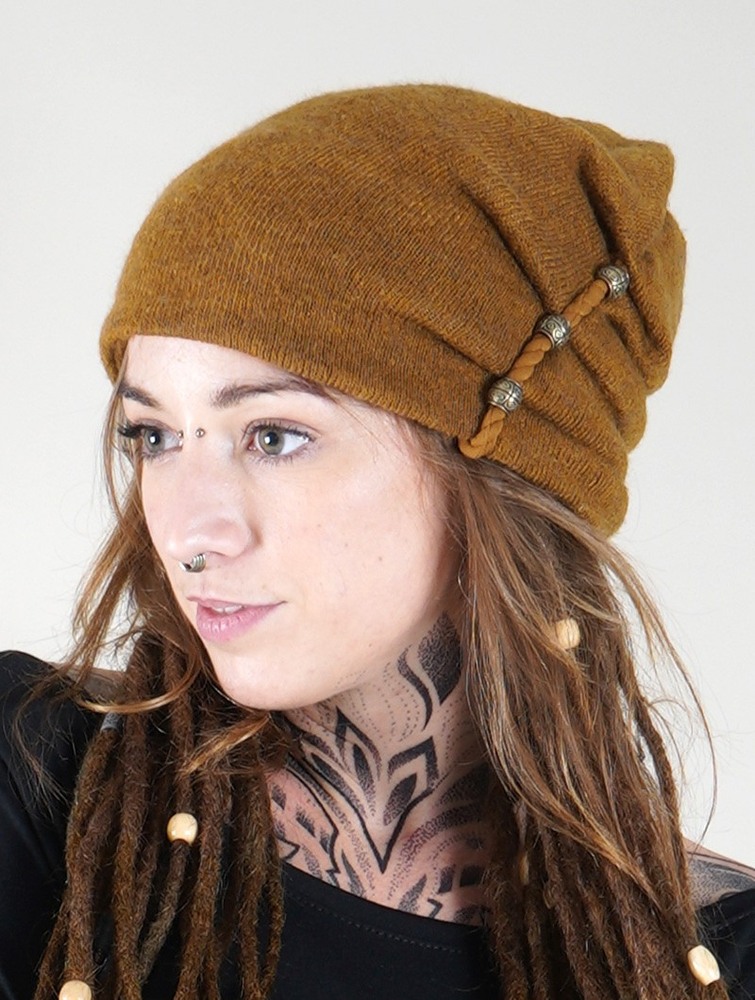 Toonzshop Aslany Beaded Beanie Télisapka Női Rusty | IJUHEPK-96