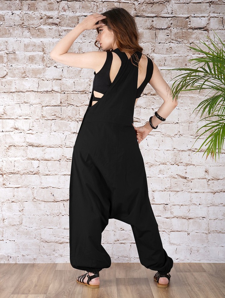 Toonzshop Bhakta Harem Pant Overalls Nadrág Női Fekete | TXWSQGL-18