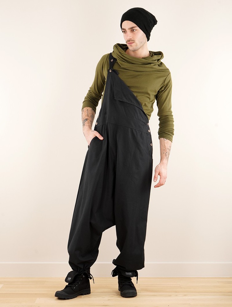 Toonzshop Bhakta Harem Pant Overalls Nadrág Női Fekete | TXWSQGL-18