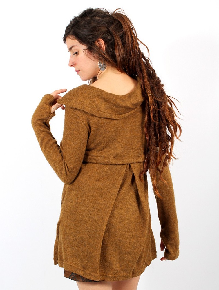 Toonzshop Ekantika Tunic Pullover Pulóver Női Rusty | LQXABCY-56