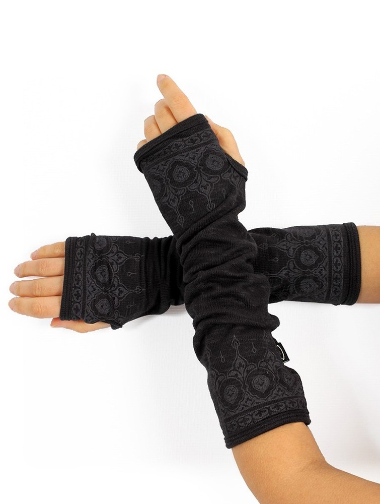 Toonzshop Indie Long Mittens / Handwarmers Fingerless gloves-legwarmers Női | GWTHAPB-74