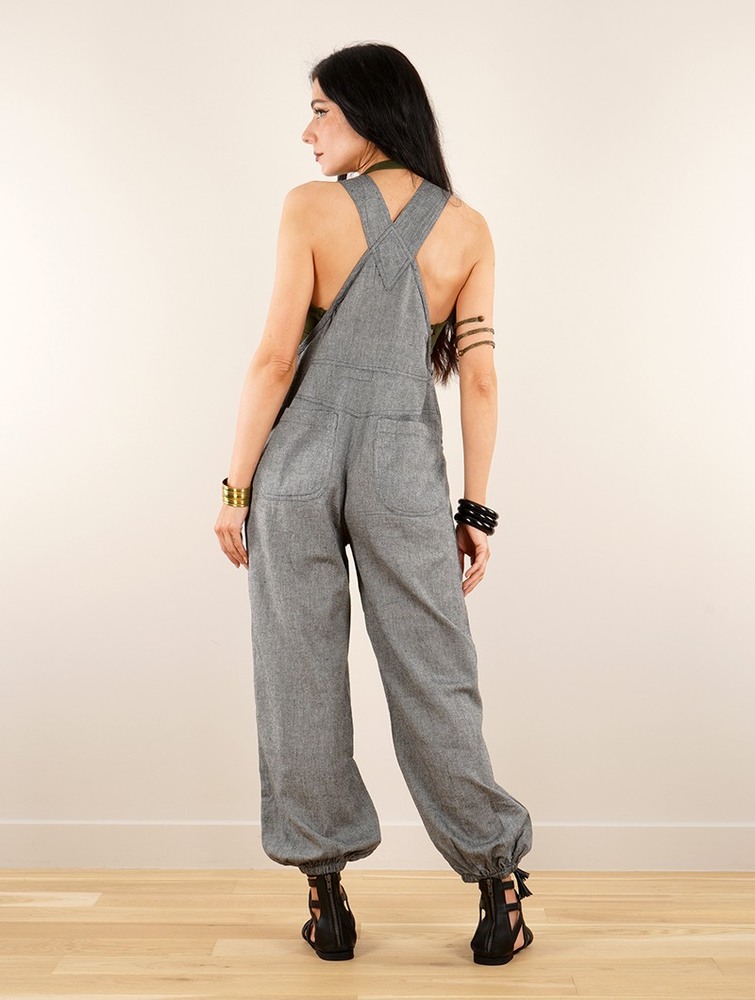 Toonzshop Kamakura Strappy Jumpsuit Jumpsuit Női Szürke | GXRTCME-23