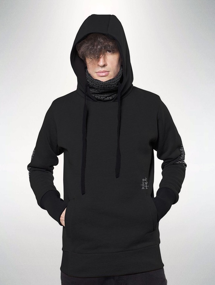 Toonzshop Lappi Hoodie Kapucnis Pulóver Férfi Fekete | NGTEIWC-82