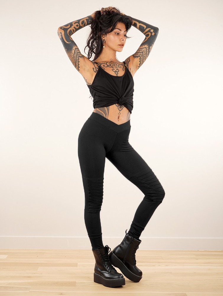 Toonzshop Lilith Long Leggings Leggings Női Fekete | WEXPVOJ-74