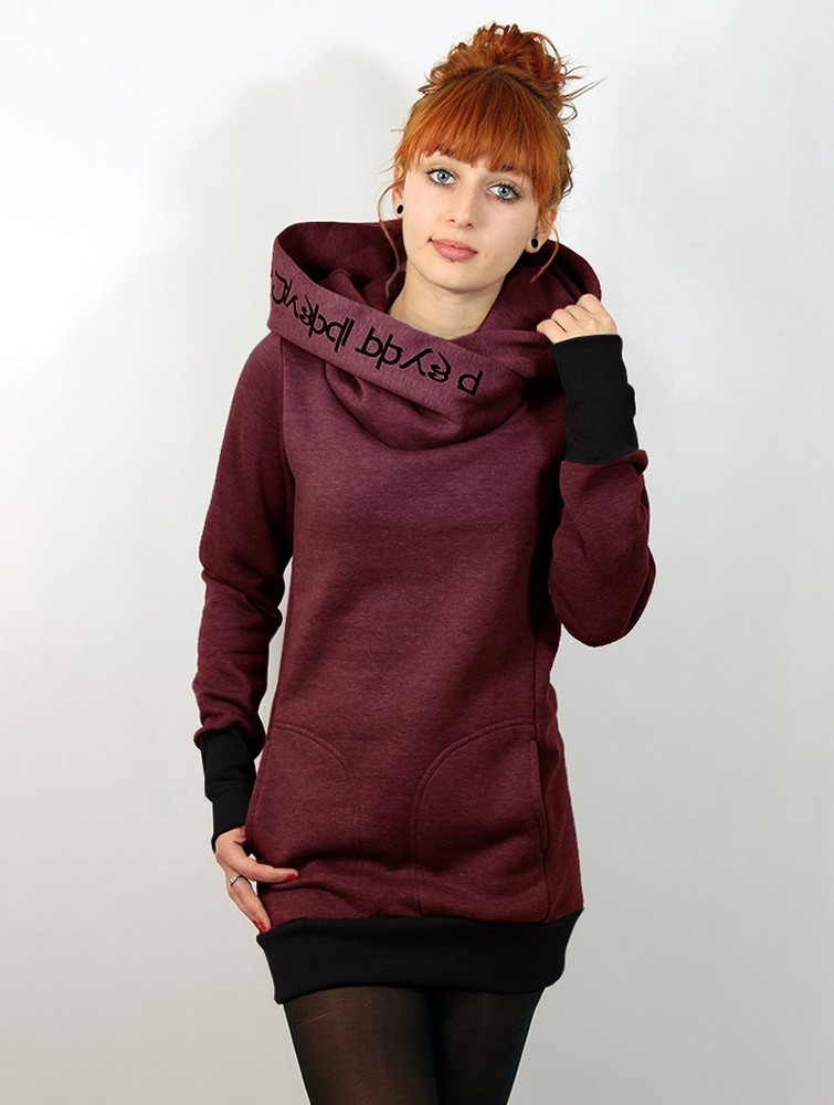 Toonzshop Lovely Reaper Long Hoodie Kapucnis Pulóver Női Fekete | OSKLFGV-97