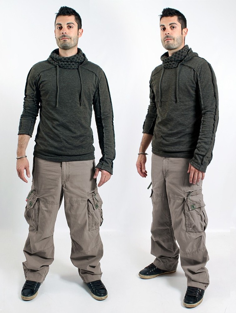 Toonzshop Molecule Cargo Pants 45019 Nadrág Férfi Szürke | BPHJZWS-94