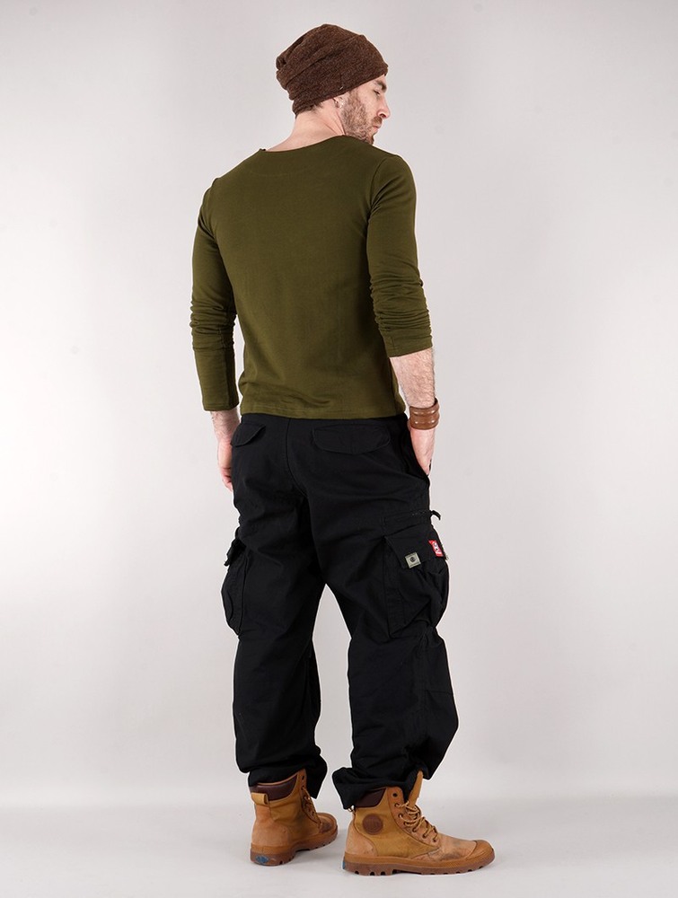 Toonzshop Molecule Cargo Pants 45019 Nadrág Férfi Fekete | QUPDYLI-27