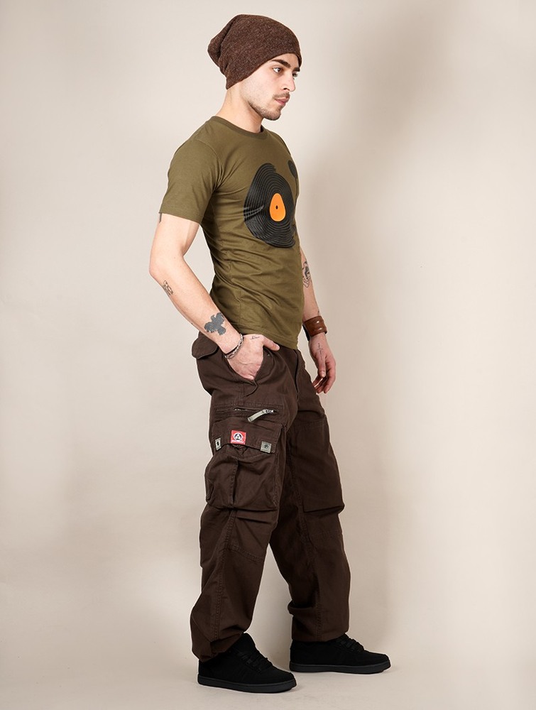 Toonzshop Molecule Cargo Pants 45019 Nadrág Férfi Barna | DCMGFHA-13