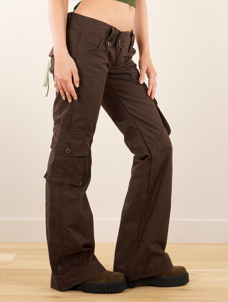 Toonzshop Molecule Cargo Pants 45062 Nadrág Női Barna | GABQFYH-52