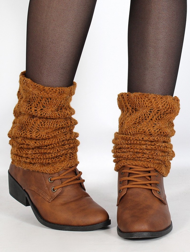 Toonzshop Naïlo Crochet Legwarmer Legwarmer Női Rusty | GNLCYUX-26