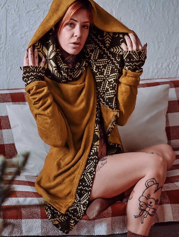 Toonzshop Namkha Ivalo Cardigan Kardigán Női Rusty | MDOFNJH-47