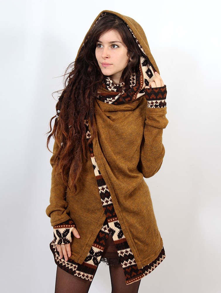 Toonzshop Namkha Yakut Cardigan Kardigán Női Rusty | POMSWZF-43