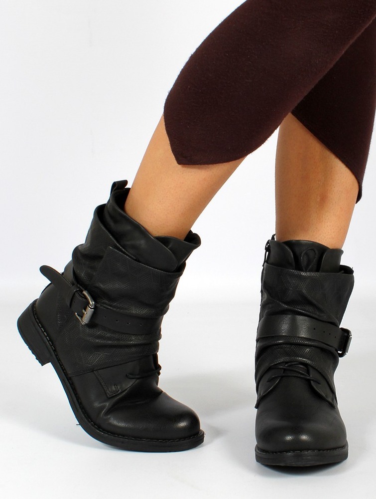 Toonzshop Nandini Boots Csizma Női Fekete | QBWXKUP-65