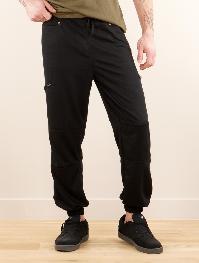 Toonzshop Narayan Gender Neutral Joggers Jogger Nadrág Női Fekete | DJNACGT-85