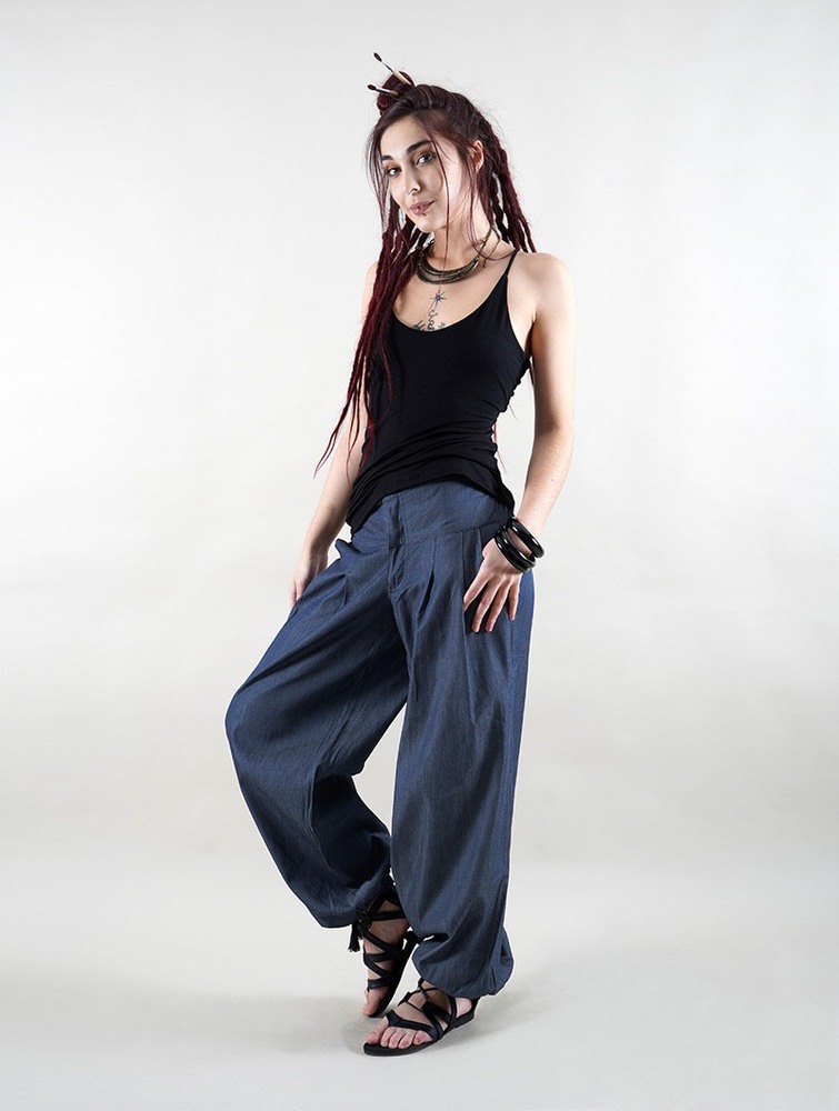 Toonzshop Nidana Balloon Harem Pant Nadrág Női Denim | PVAGHTW-54