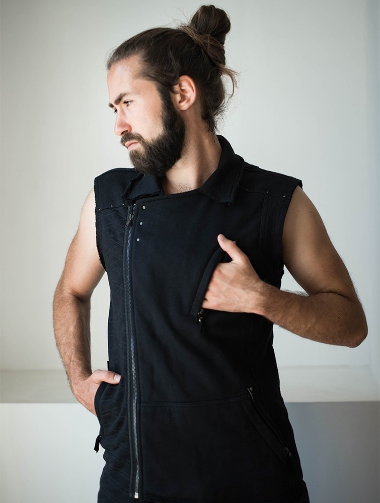 Toonzshop Off Sleeveless Vest Mellény Férfi Fekete | PCNZUAK-04