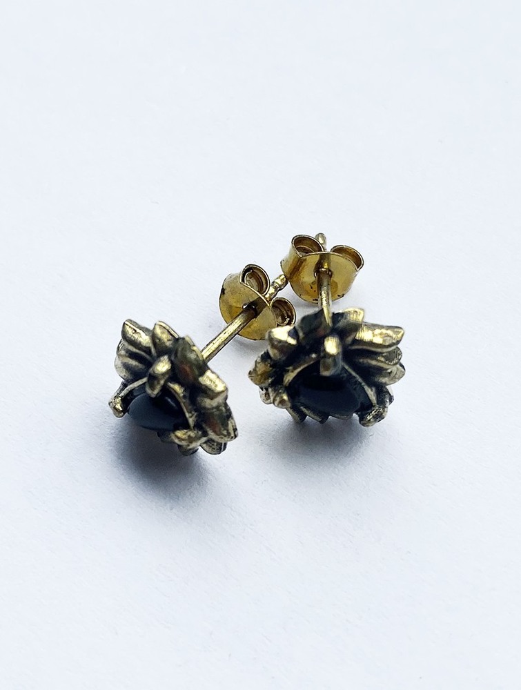 Toonzshop Saguna Onyx Stud Earrings Jewels Női | GISTKAX-82