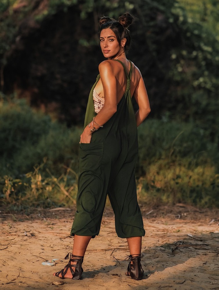 Toonzshop Sampatti Harem Pant Overalls Nadrág Női Zöld | LCKYBDG-12