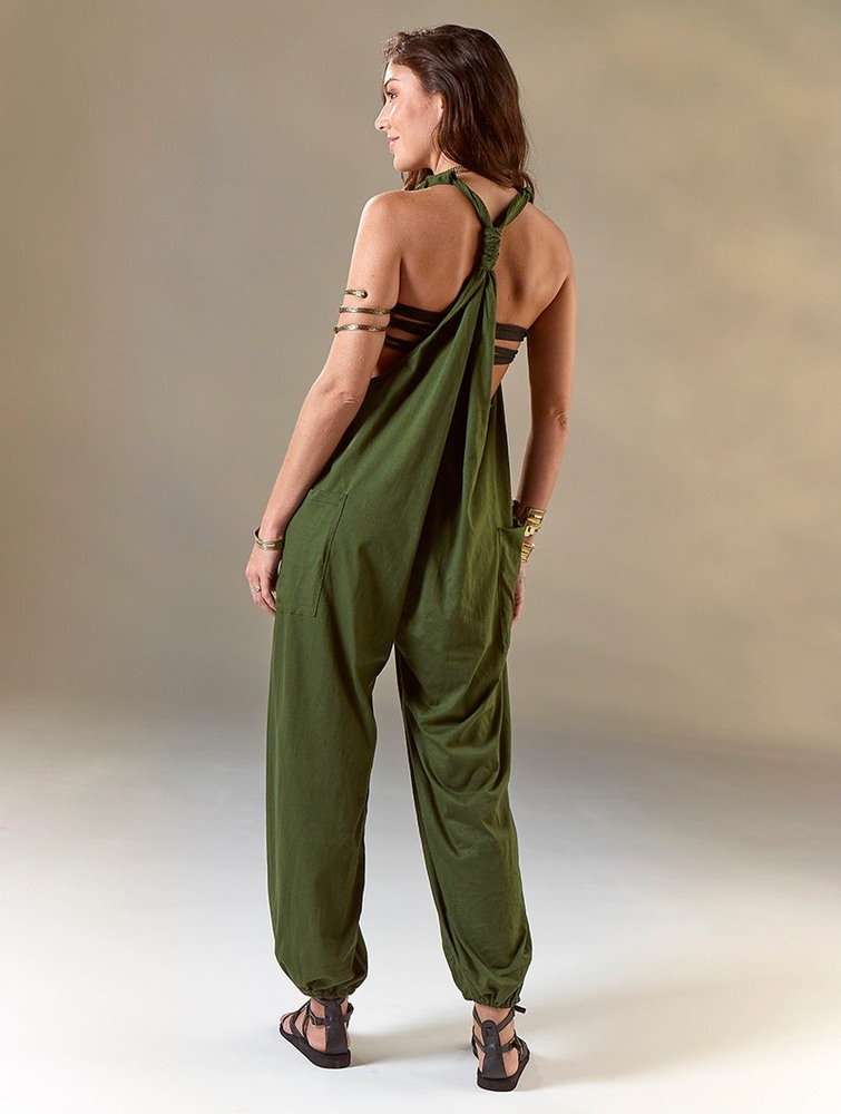 Toonzshop Sampatti Harem Pant Overalls Nadrág Női Zöld | LCKYBDG-12