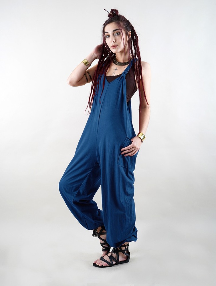 Toonzshop Sampatti Harem Pant Overalls Nadrág Női Kék | IEYUVOZ-54