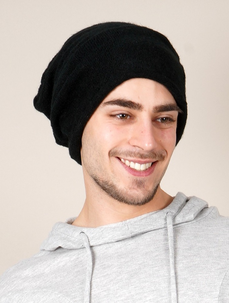 Toonzshop Sükk Dreadlocks Big Beanie Télisapka Férfi Fekete | RFBYDLQ-61