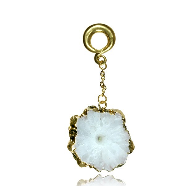 Toonzshop Solaris Quartz Druzy Ear Hanger Jewels Női | UDPTVSF-31