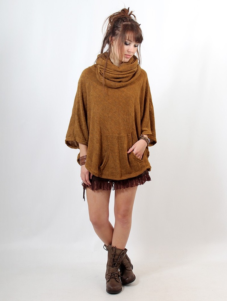 Toonzshop Taraka Poncho Poncsók Női Rusty | JONUVTQ-28