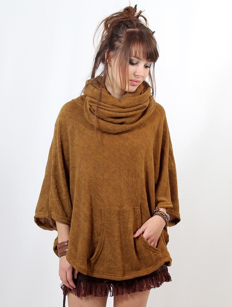 Toonzshop Taraka Poncho Poncsók Női Rusty | JONUVTQ-28