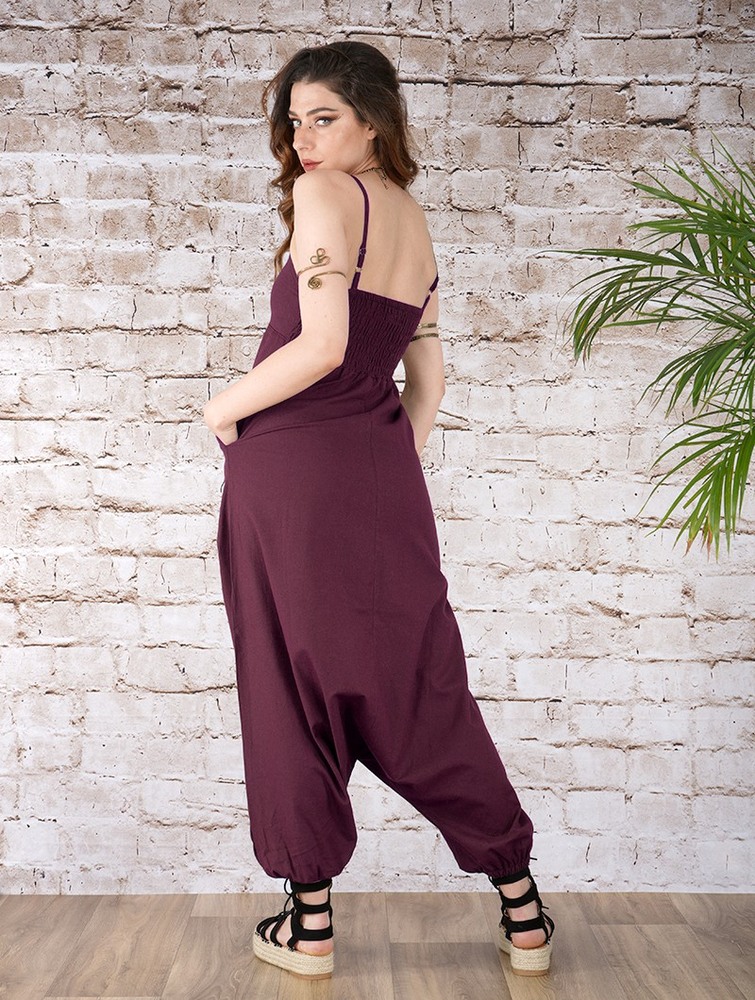 Toonzshop Yahnaa Harem Pant Overalls Nadrág Női Wine | JHIUFPR-74