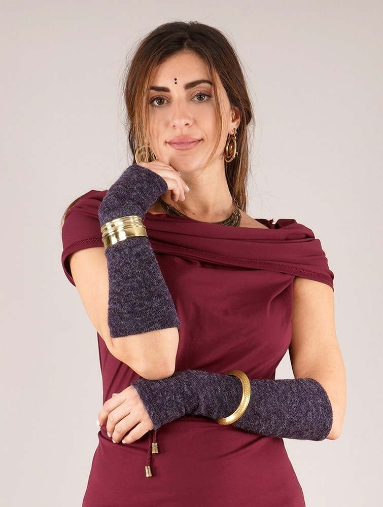 Toonzshop Yüm Arm Warmers Fingerless gloves-legwarmers Női Lila | JCXOMKY-49